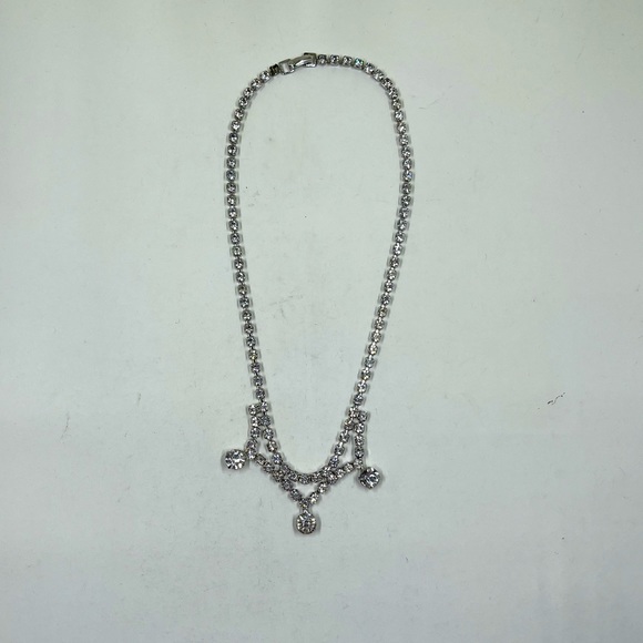 Rhinestone Vintage Choker Necklace - Picture 3 of 6